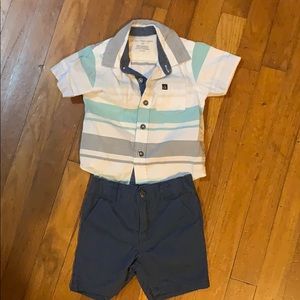 Boys Calvin Klein short set